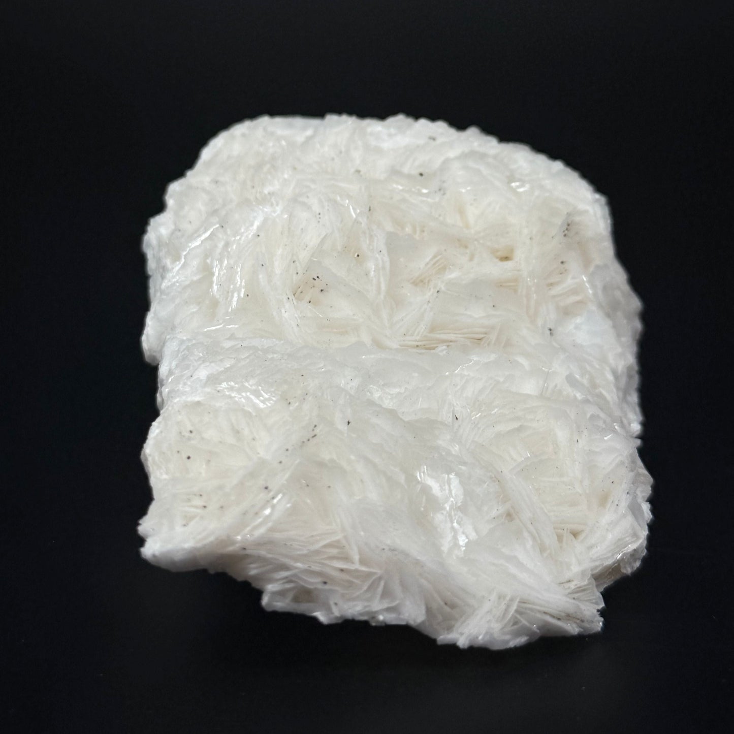 Rare Rose Calcite Speckled with Pyrite – 6” | 0.83 Kg