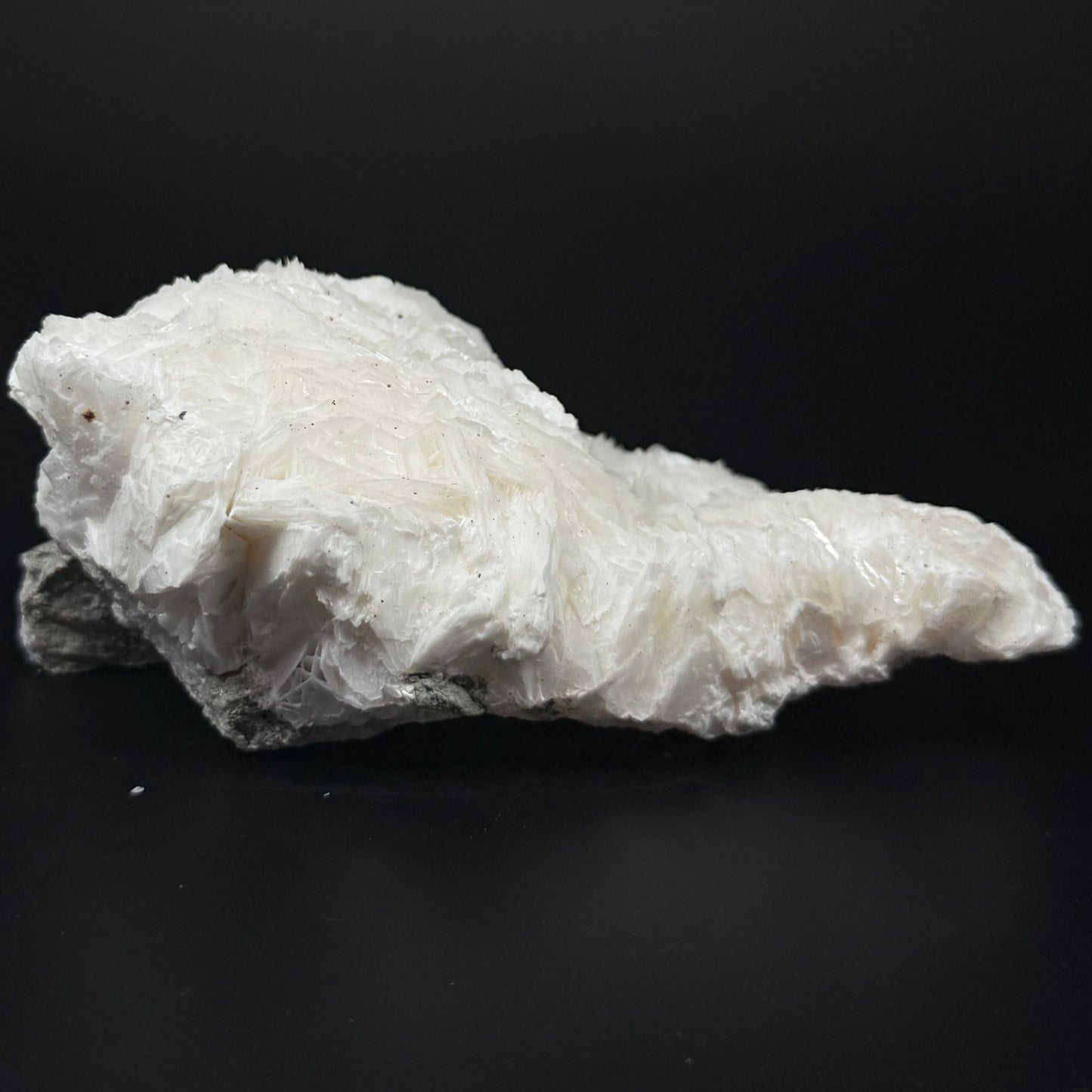 Rare Rose Calcite Speckled with Pyrite – 6” | 0.83 Kg