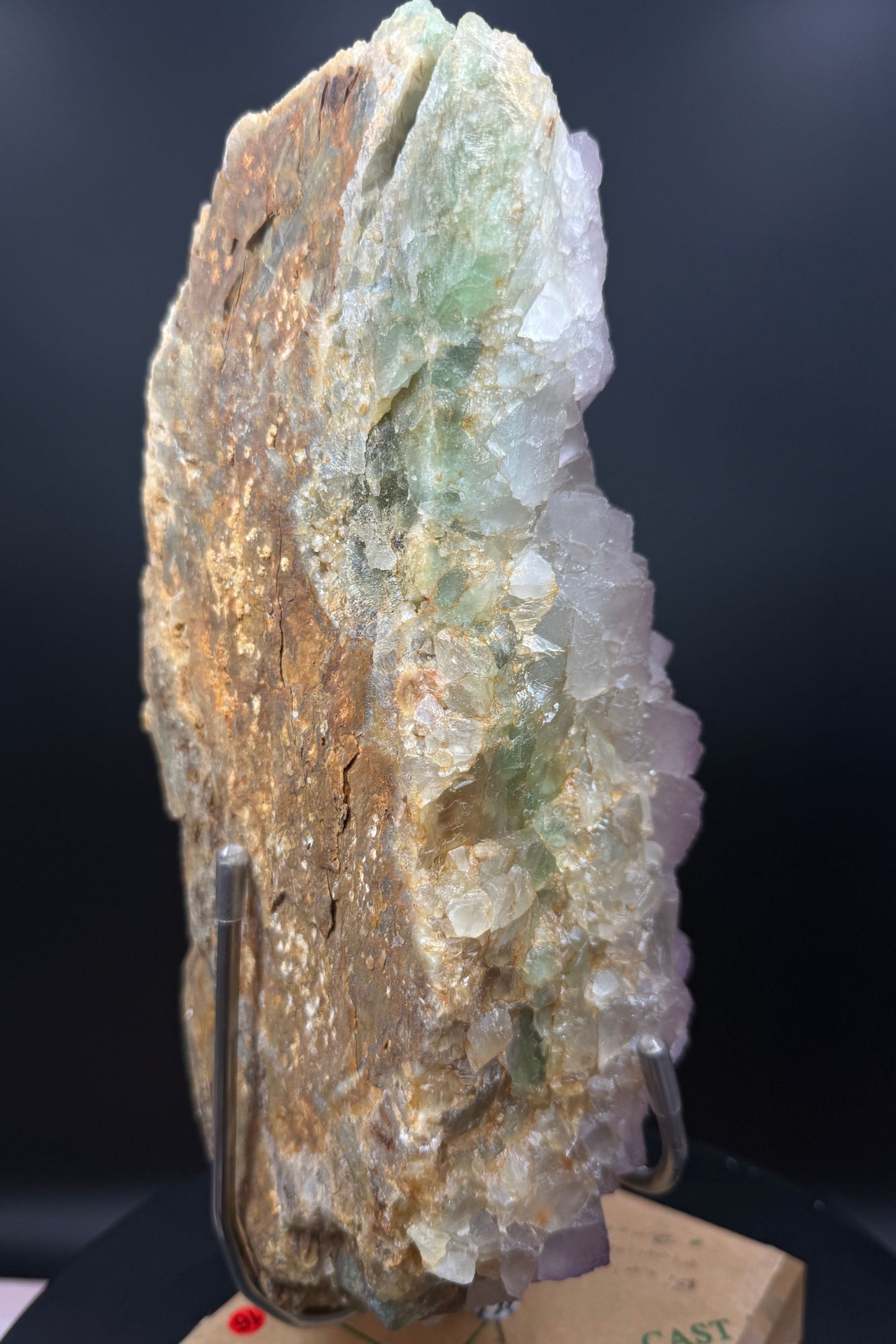 Rare Bi-Color Stacked Tabular Fluorite – 12” | 6.95 Kg
