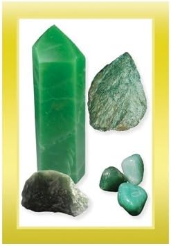 Crystals & Stones Learning Cards - Living Magick Learning Card Series - Self Study Flash Cards