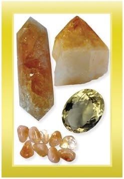 Crystals & Stones Learning Cards - Living Magick Learning Card Series - Self Study Flash Cards