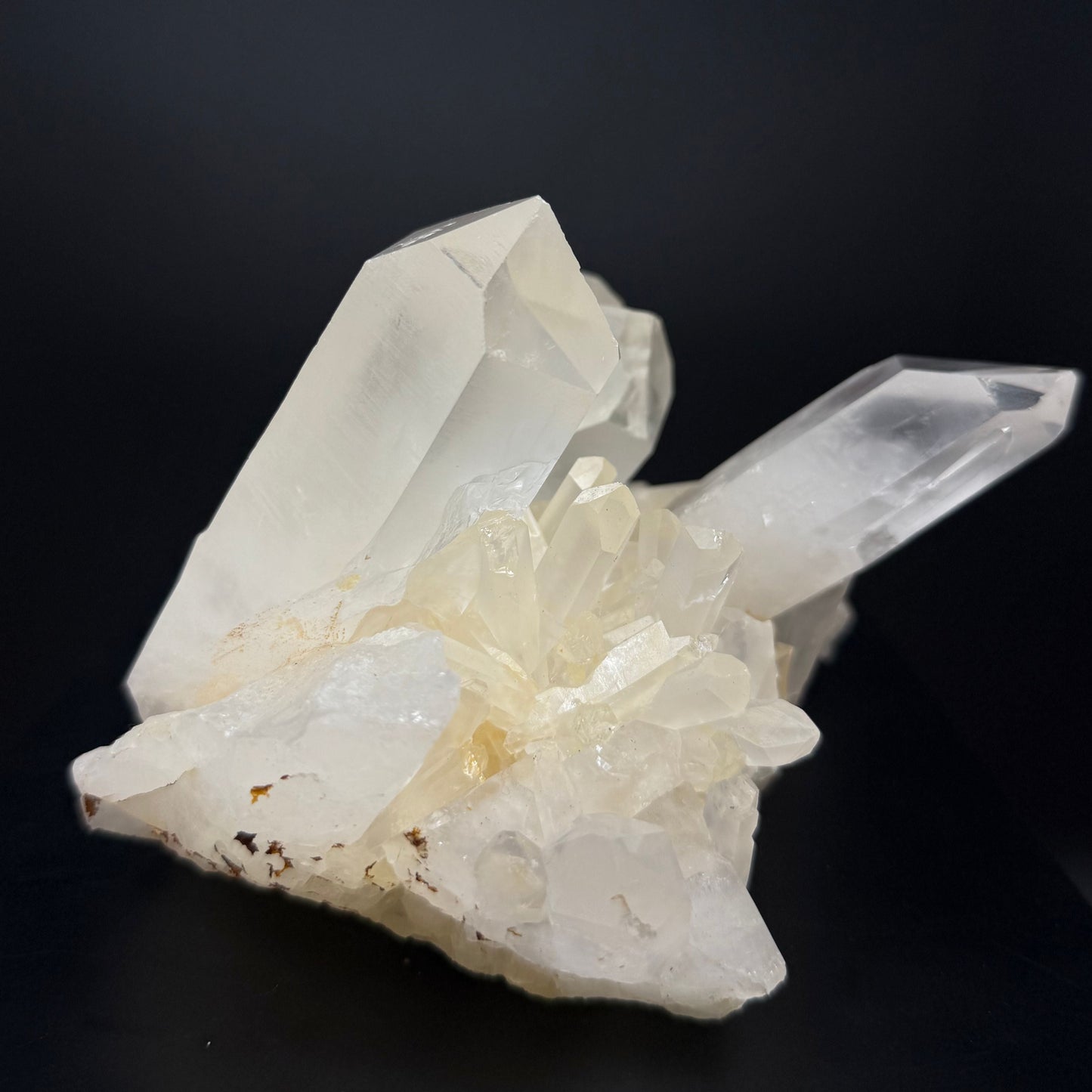 Rare Clear Quartz Cluster – 8” | 2.12 Kg