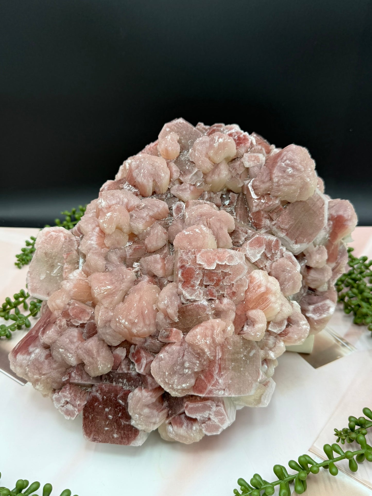 Red Apophyllite and Stilbite – 11.42 Kg