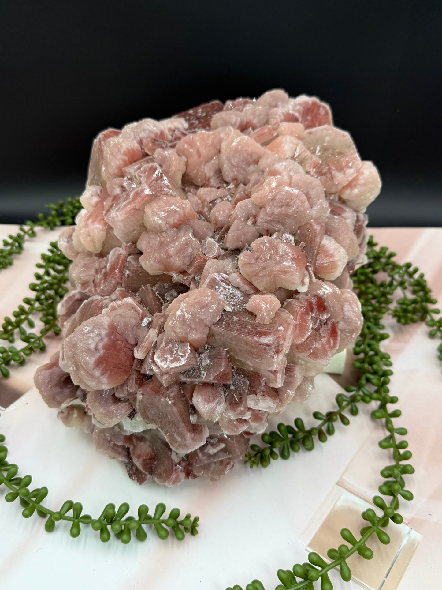 Red Apophyllite and Stilbite – 11.42 Kg