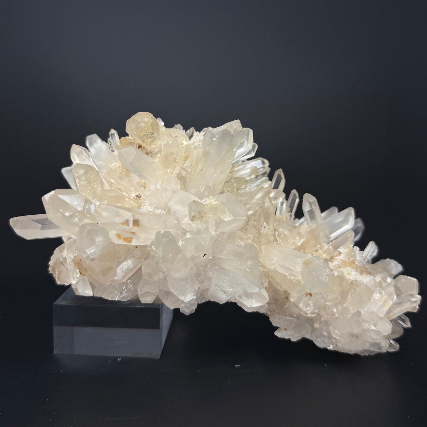 Rare Clear Quartz Cluster – 8” | 1.63 Kg