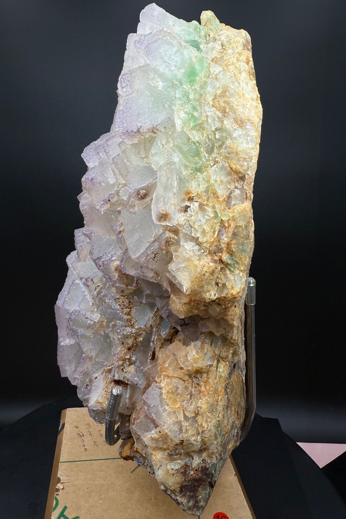 Rare Bi-Color Stacked Tabular Fluorite – 12” | 6.95 Kg