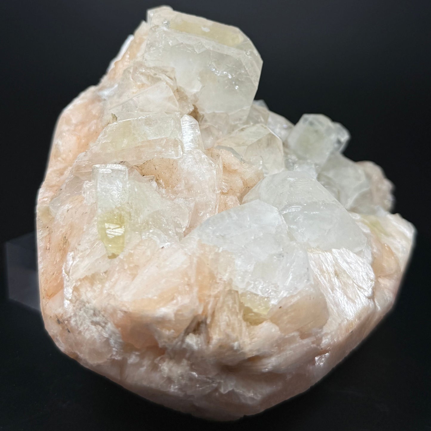 Rare Apophyllite Stilbite Cluster – 5.54” | 1.62 Kg