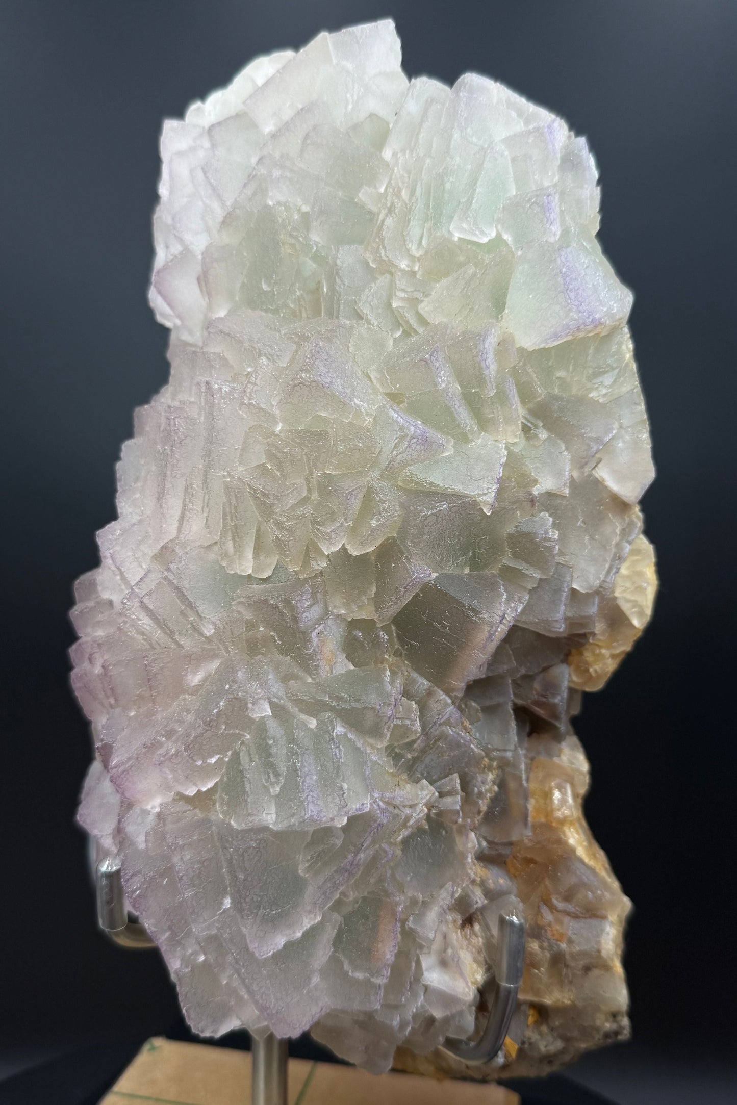 Rare Bi-Color Stacked Tabular Fluorite – 12” | 6.95 Kg
