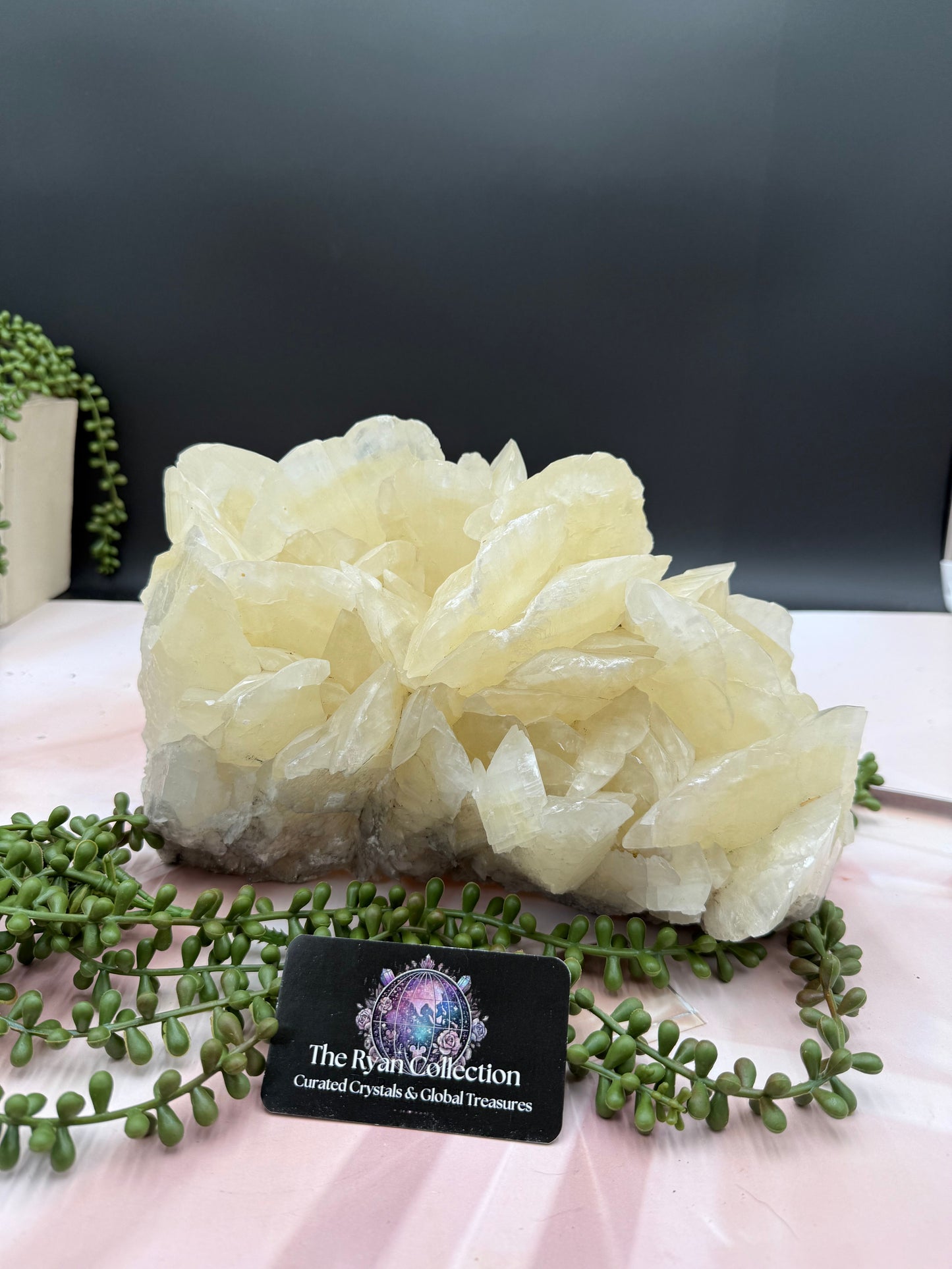Museum-Quality Honey Calcite Cluster – 13” | 8.03 Kg