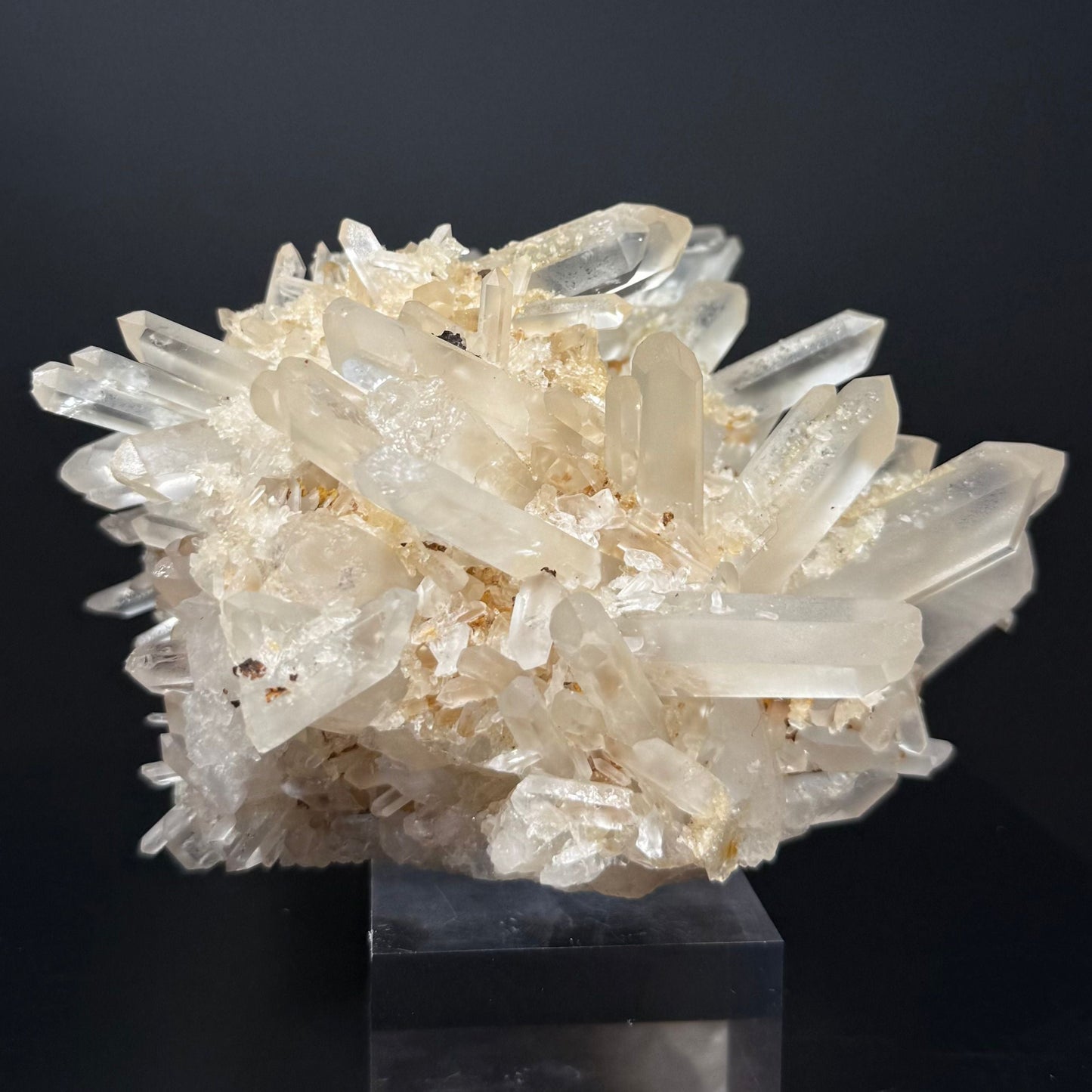 Rare Clear Quartz Cluster – 8” | 1.63 Kg