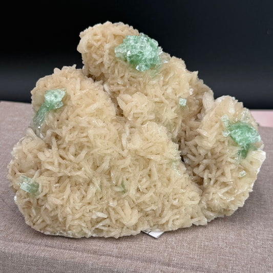 Rare Apophyllite with Stilbite from Ahmednagar – 0.75 Kg
